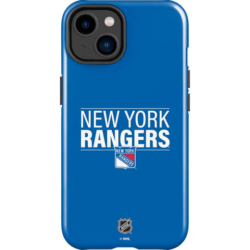NHL New York Rangers Lineup iPhone 15 Impact Case